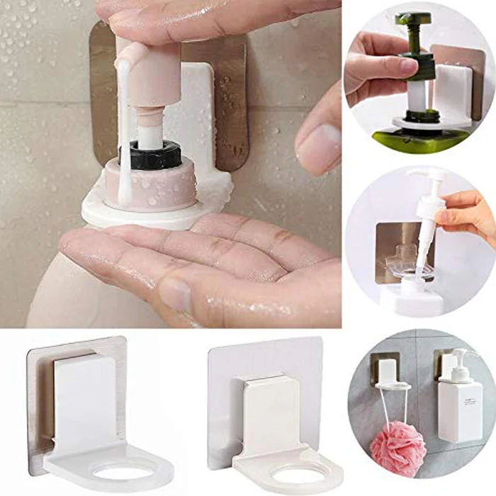 thumbnail image 2 of Visv Adhesive Hooks Black Stainless Steel Self Adhesive Bathroom Towel 2 of 13