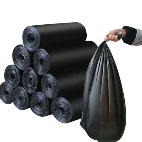 Black Garbage Bags / Dustbin Bags / Trash Bags 45x50cm - Image 4